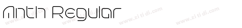 Anth Regular字体转换 Anth Regular字体转换